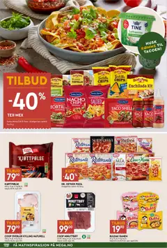 Forhåndsvisning av Coop Mega kundeavis gyldig fra 16.03.2026 | Side: 2 | Produkter: Pizza, Kylling, Kirsebær, Суміш дитяча