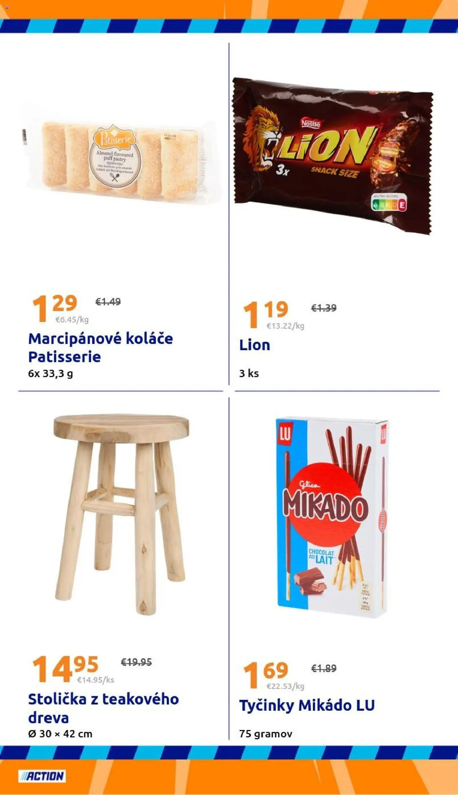 Nové Action akcie – leták je platný od 31.12.2025 | Strana: 19 | Produkty: Stolička