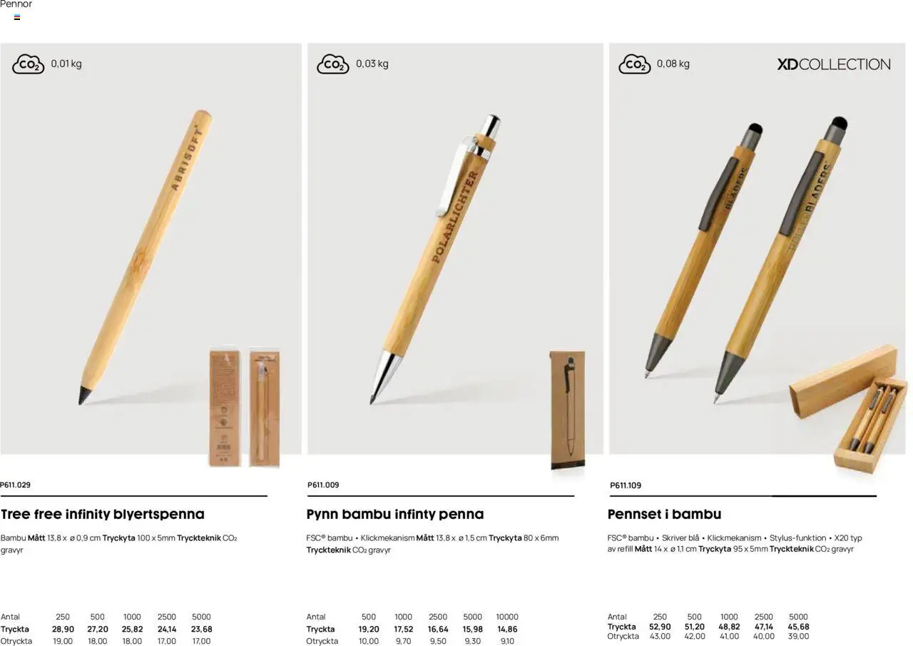 Lyreco reklamblad aktuell från 12.03.2024 | Sida: 153 | Produkter: Penna