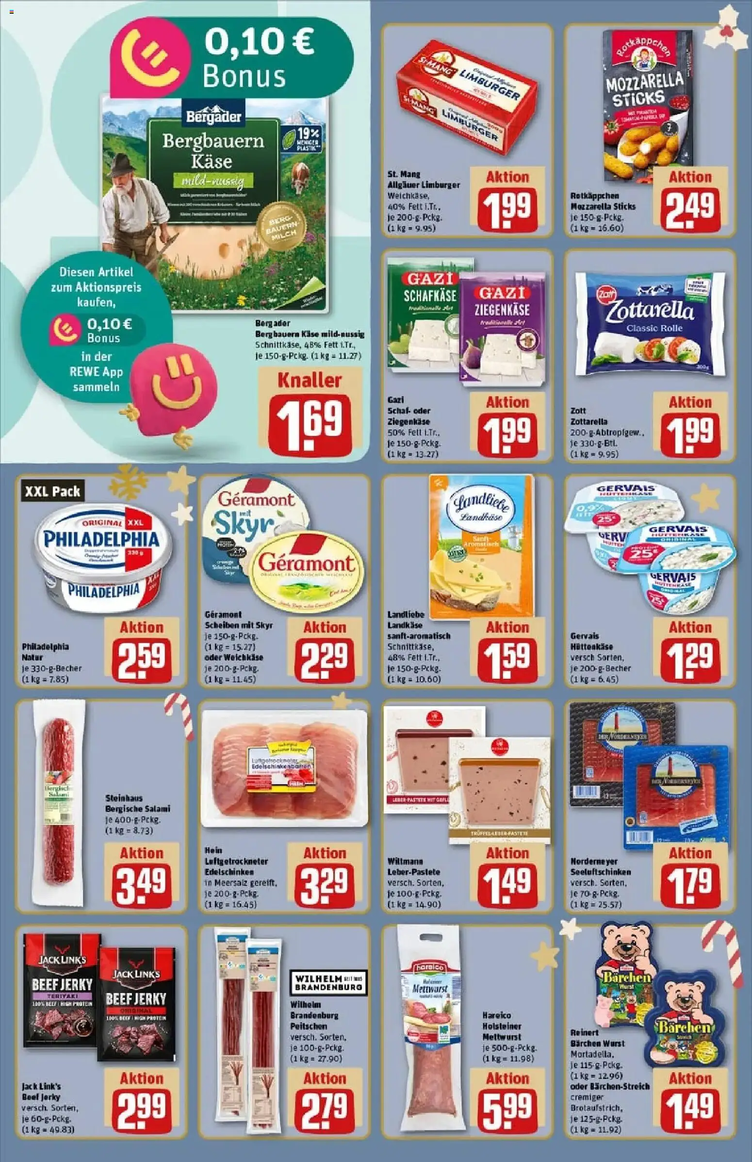 Rewe prospekt Laatzen	 – gültig ab 23.11.2025 | Seite: 14 | Produkte: Milch, Käse, Ziegenkäse, Schal