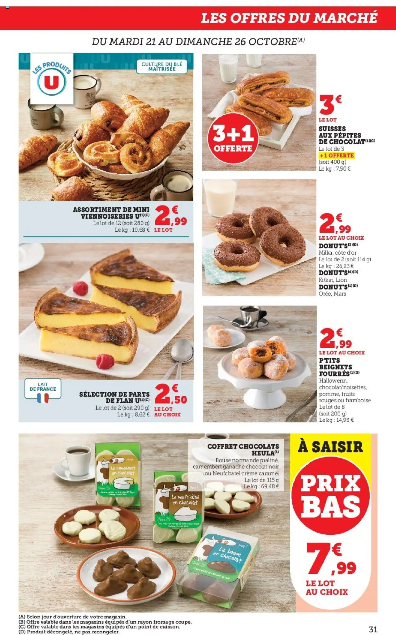 {H1} | Page: 31 | Produits: Framboise, Fromage, Chocolat, Camembert