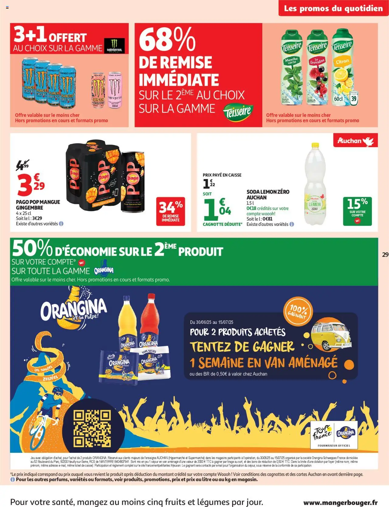  | Page: 29 | Produits: Orangina, Mangue, Menthe, Gingembre