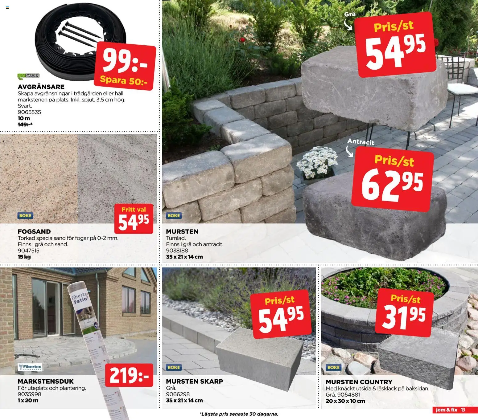 Jem & Fix reklamblad aktuell från 24.04.2026 | Sida: 13 | Produkter: Häll