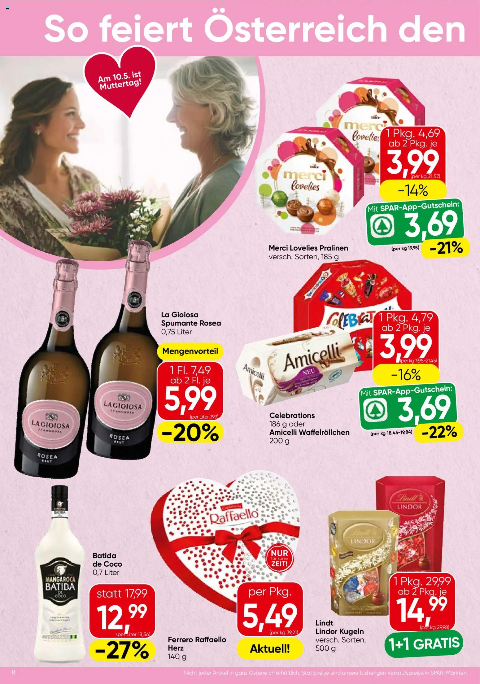 Spar Flugblatt - Wien gültig ab 30.04.2026 | Seite: 8