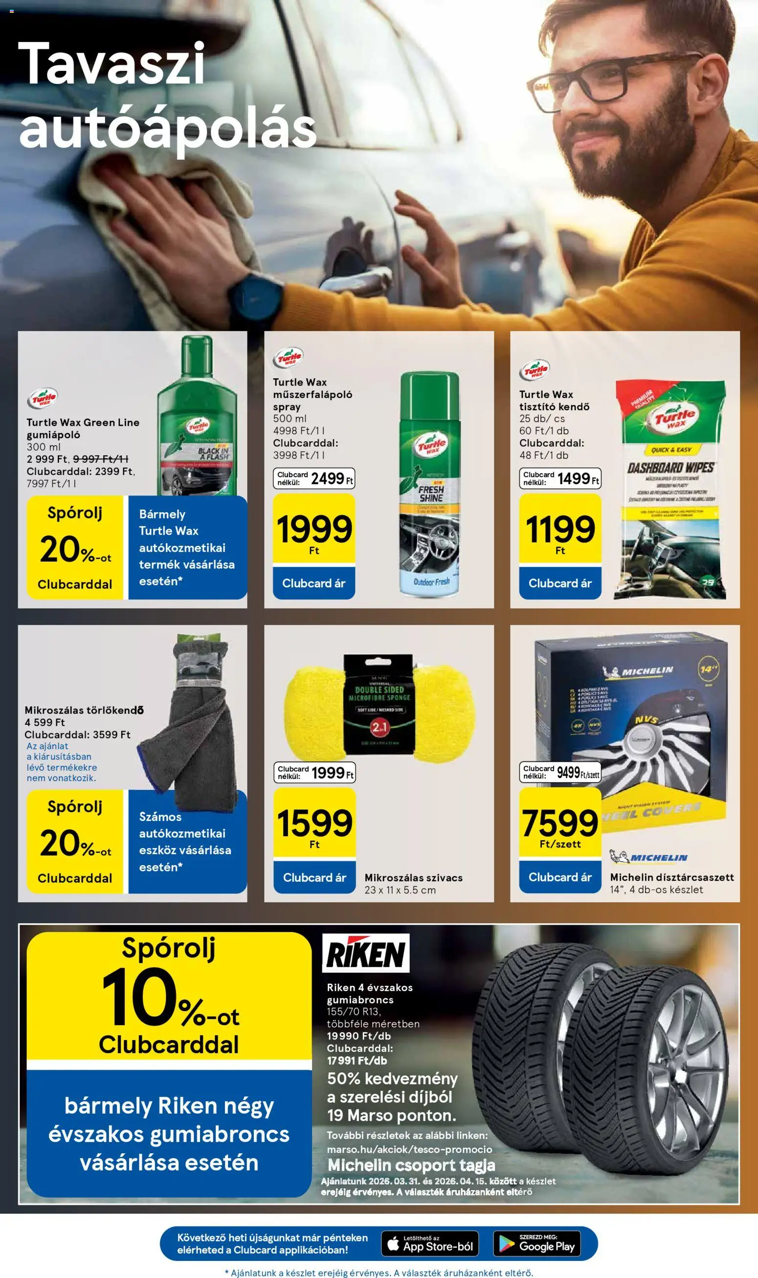 Tesco aktuális akciós újság - 2026.03.31.-tól/től⏳ | Magyarország