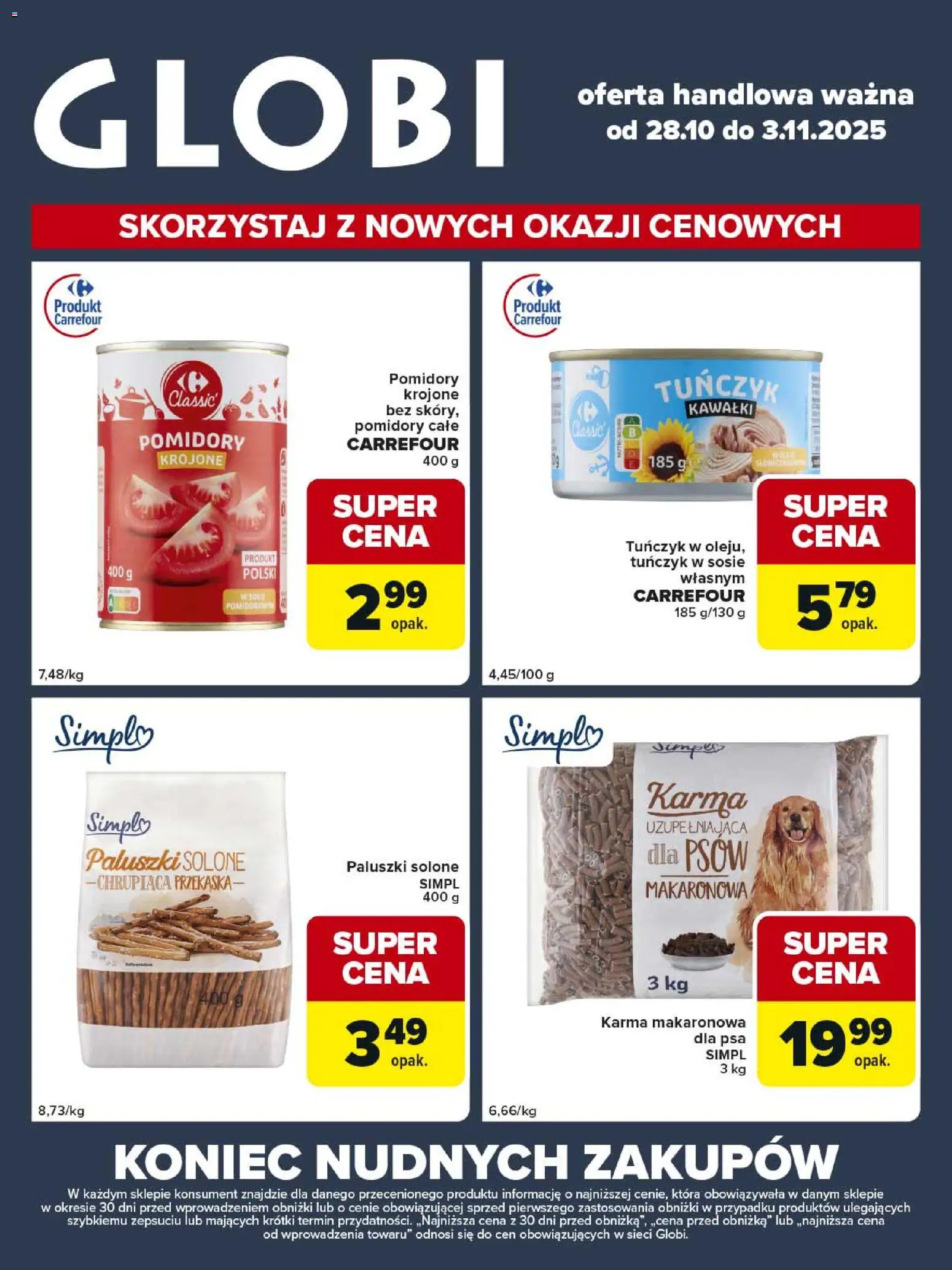 Carrefour Gazetka - Globi od 28.10.2025 | Strona: 2