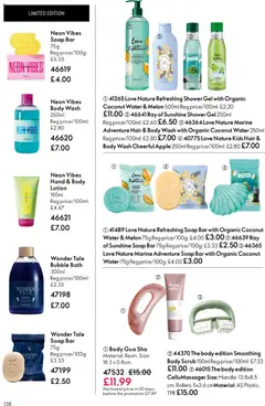 Preview of Oriflame - Offers valid from 24.12.2025 | Page: 138 | Products: Shower, Handle, Soap, Apple
