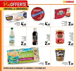 Anteprima del volantino Conad Più Offerte Campania catalogo valido a partire dal 10.09.2025
