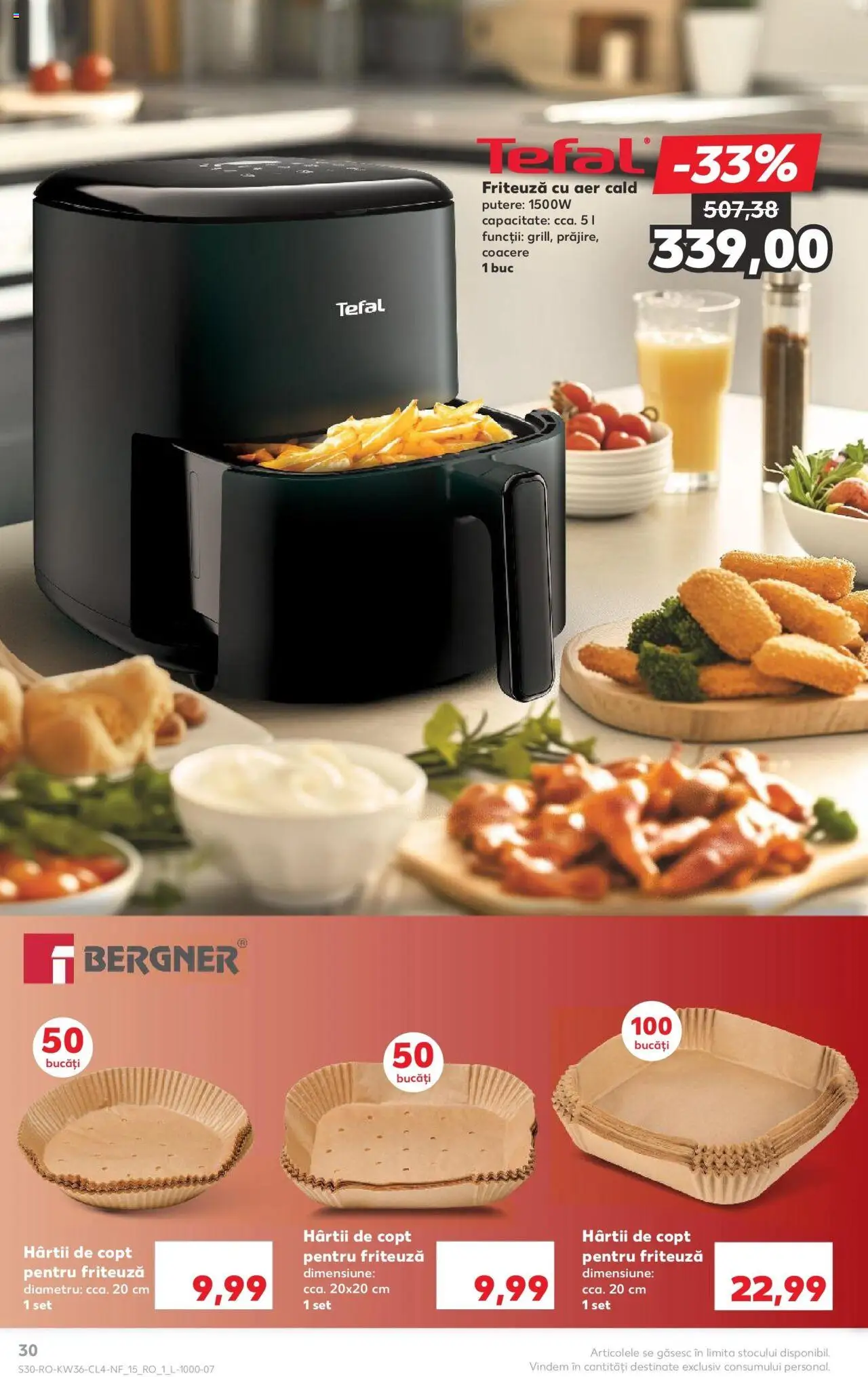 Noul catalog Kaufland – valabil de la 03.09.2025 | Pagină: 30 | Produse: Ginseng, Friteuză