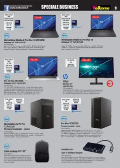 Anteprima del volantino Volantino Wellcome	 valido a partire dal 10.02.2026 | Pagina: 9 | Prodotti: Zaino, Computer, Mouse, USB