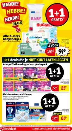 Kruidvat - Folder week 42 - Voorbeeld van een folder van Kruidvat, geldig van 14.10.2025 | Pagina: 8 | Producten: Kan, Vaatwasser, Babydoekjes, Festék