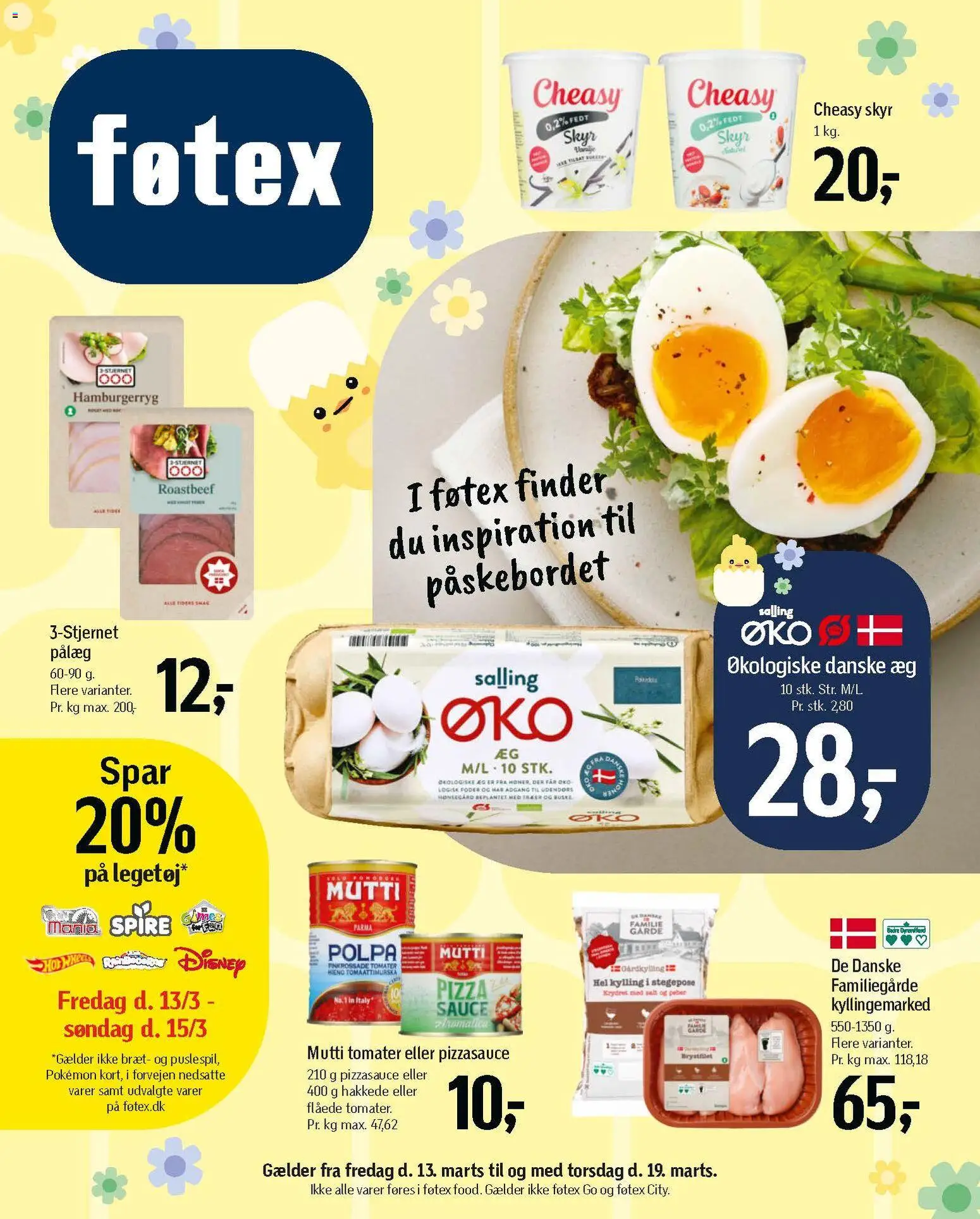 Føtex tilbudsavis – gyldig fra 13.03.2026 | Side: 44 | Produkter: Æg, Skyr, Pålæg, Peber