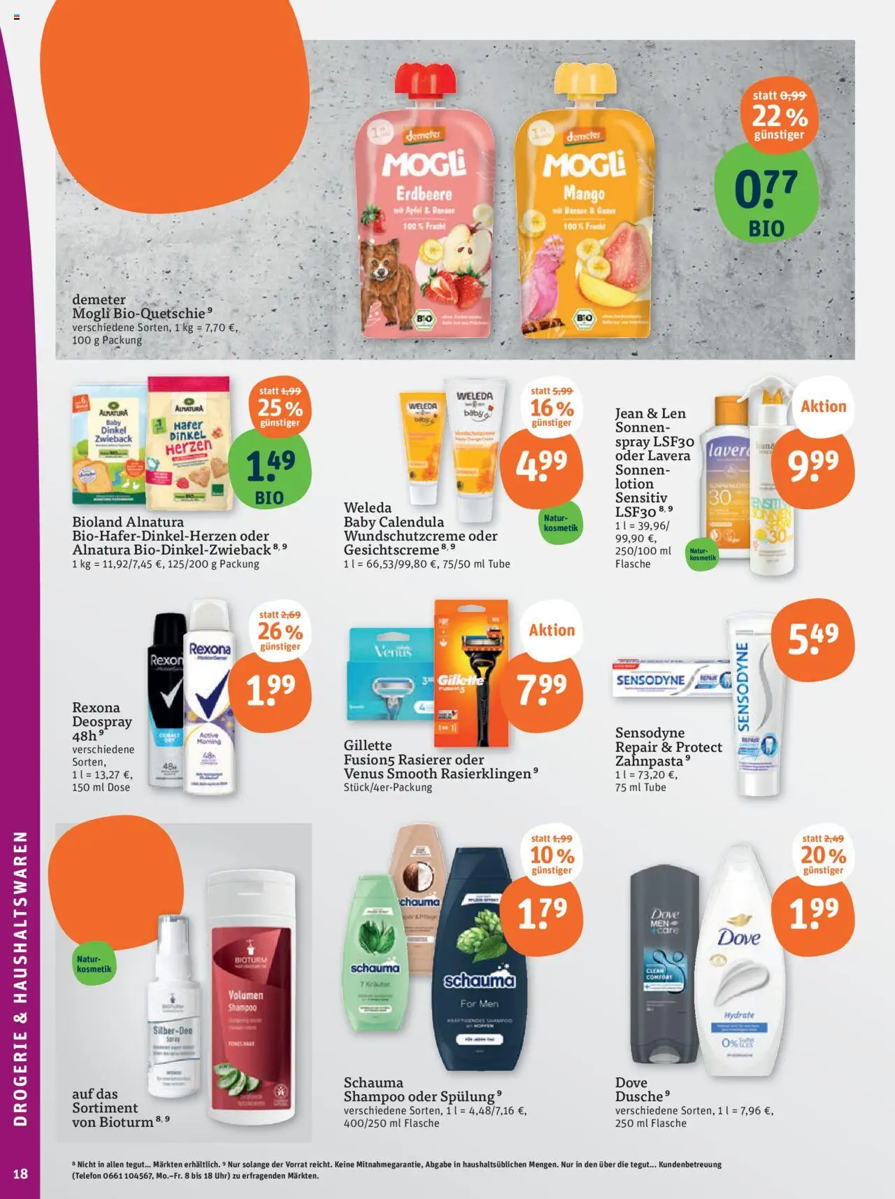 Tegut - Rheinland-Pfalz, Niedersachsen, Heidelberg - gültig ab dem 07.08.2025 | Seite: 20 | Produkte: Rasierer, Äpfel, Shampoo, Telefon