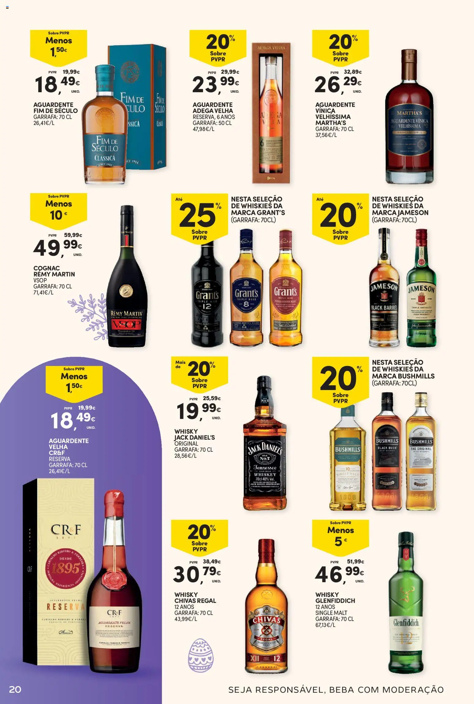 Continente - Nesta Páscoa, alimente a tradição │ válido de 17.03.2026 | Página: 20 | Produtos: Whisky
