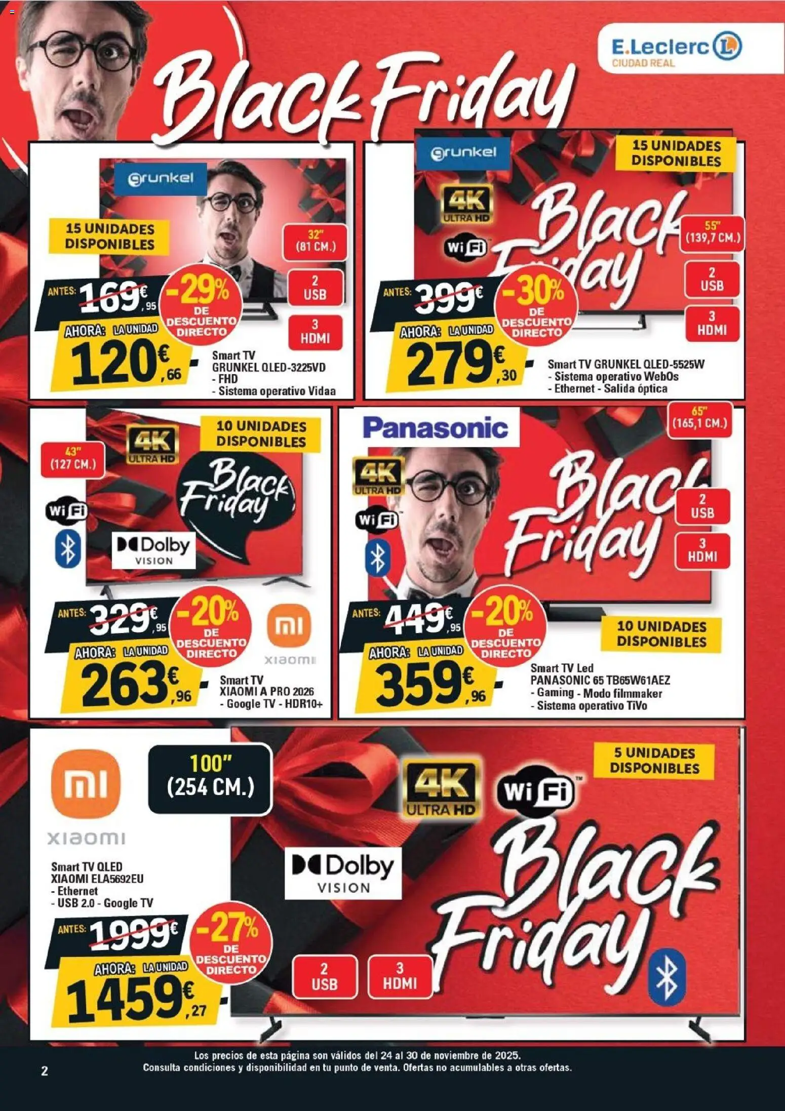 E.Leclerc - Black Friday │ válido desde el 24.11.2025 | Página: 2 | Productos: USB
