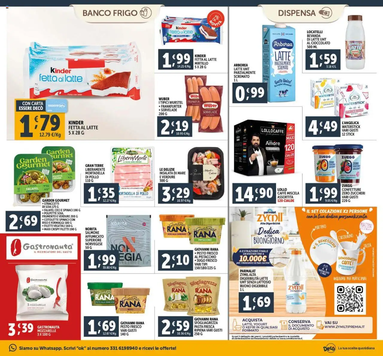 Volantino Decò del 27.05.2025 | Pagina: 13 | Prodotti: Salmone affumicato, Cioccolato, Pollo, Latte