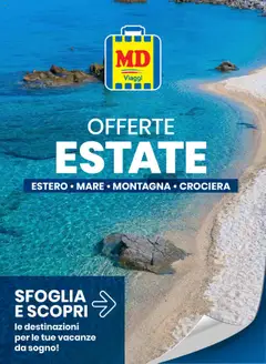 Anteprima del volantino Offerte Estate MD Discount	 valido a partire dal 22.04.2025