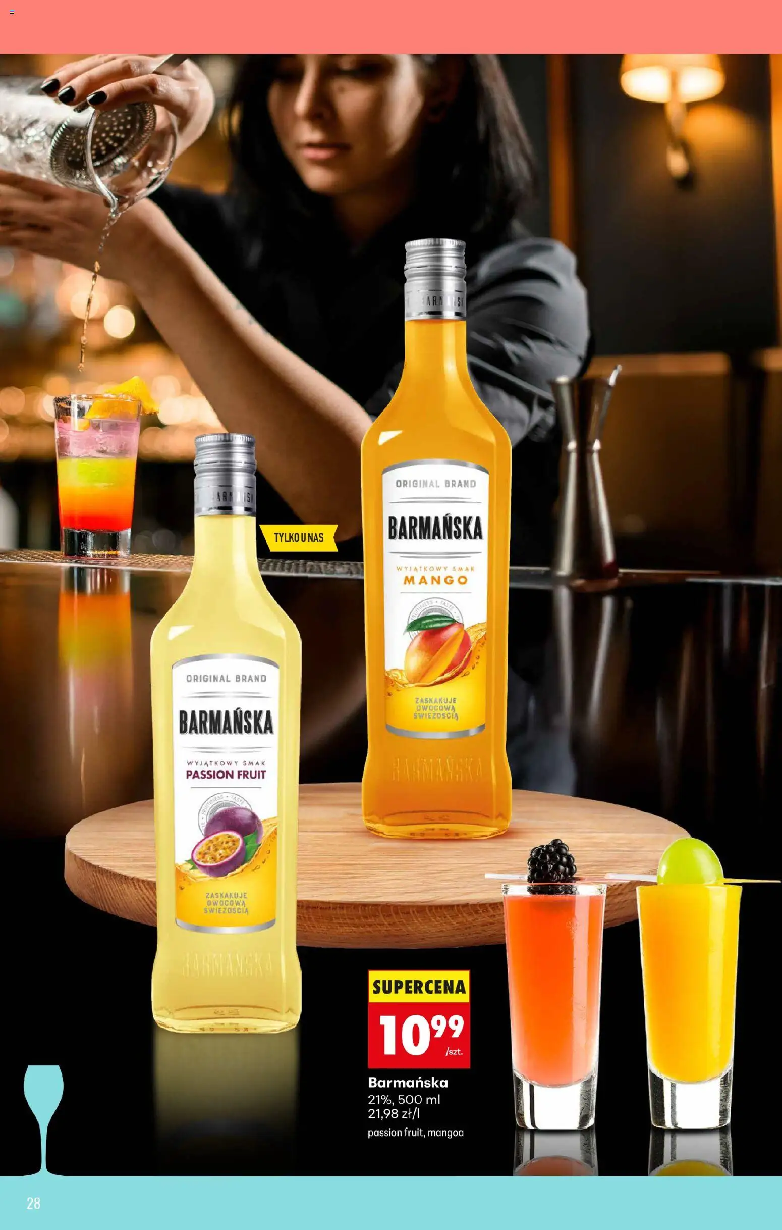 Biedronka gazetka - Czas na toast od 26.01.2026 | Strona: 28 | Produkty: Mango