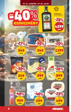 PENNY akciós ujság - amely érvényes a következő dátumtól: 17.07.2025 | Oldal: 9