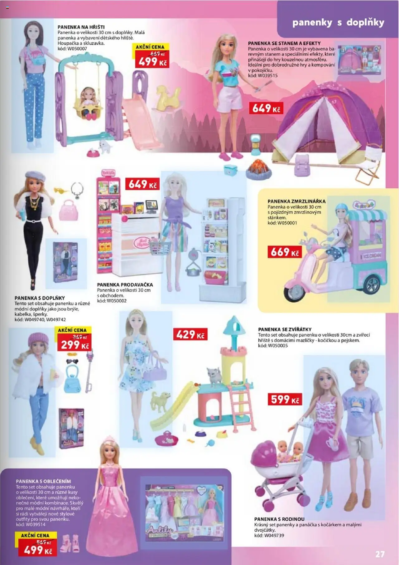 Wiky katalog - Vánoce 2025 od 14.10.2025 | Strana: 27 | Produkty: Panenka, Houpačka