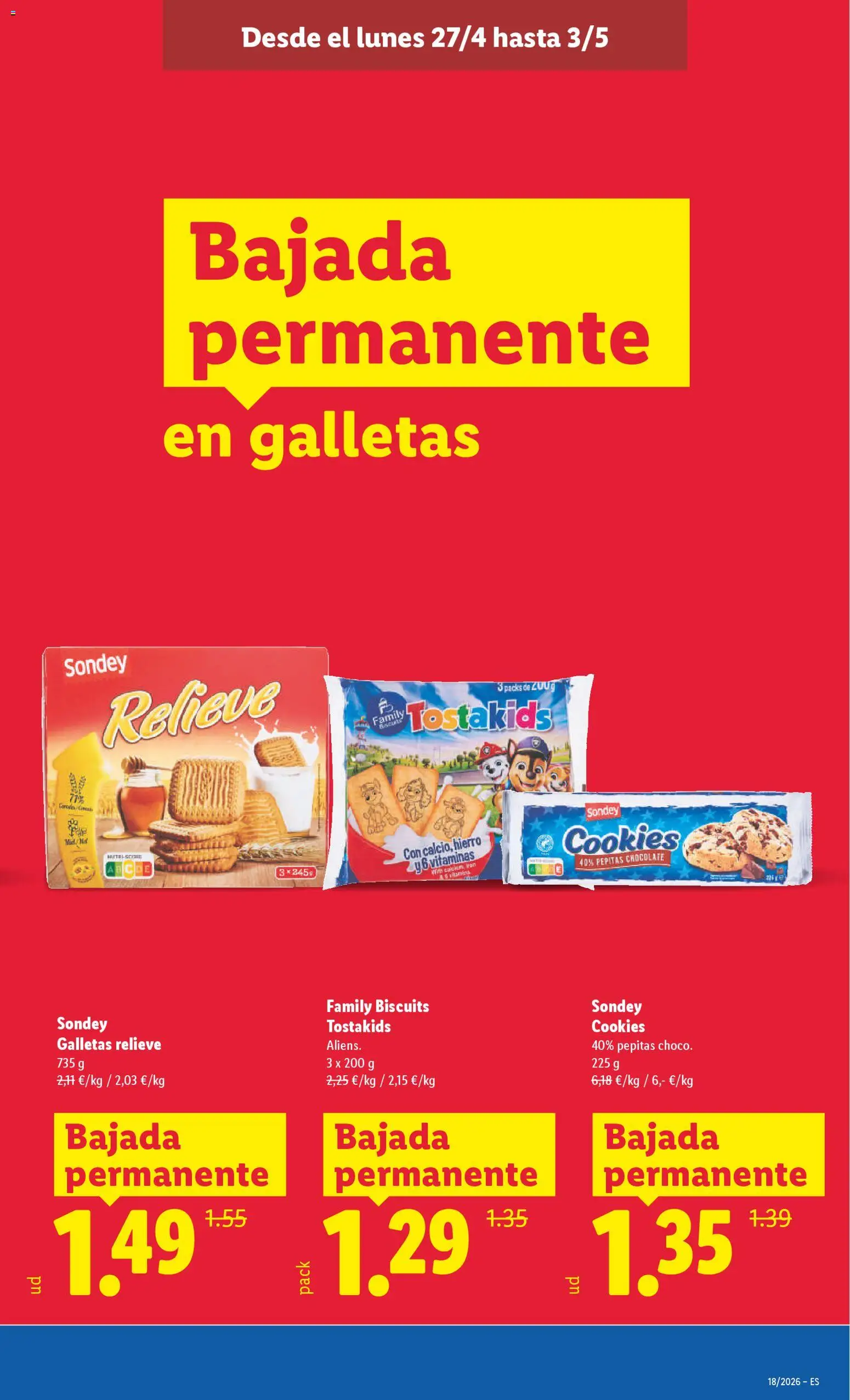 Lidl folleto │ válido desde el 27.04.2026 | Página: 49 | Productos: Chocolate, Galletas