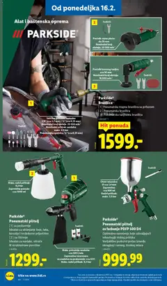 Lidl katalog - pregled Lidl kataloga - važi od 12.02.2026 | Strana: 80 | Proizvode: Parkside, Brusilica