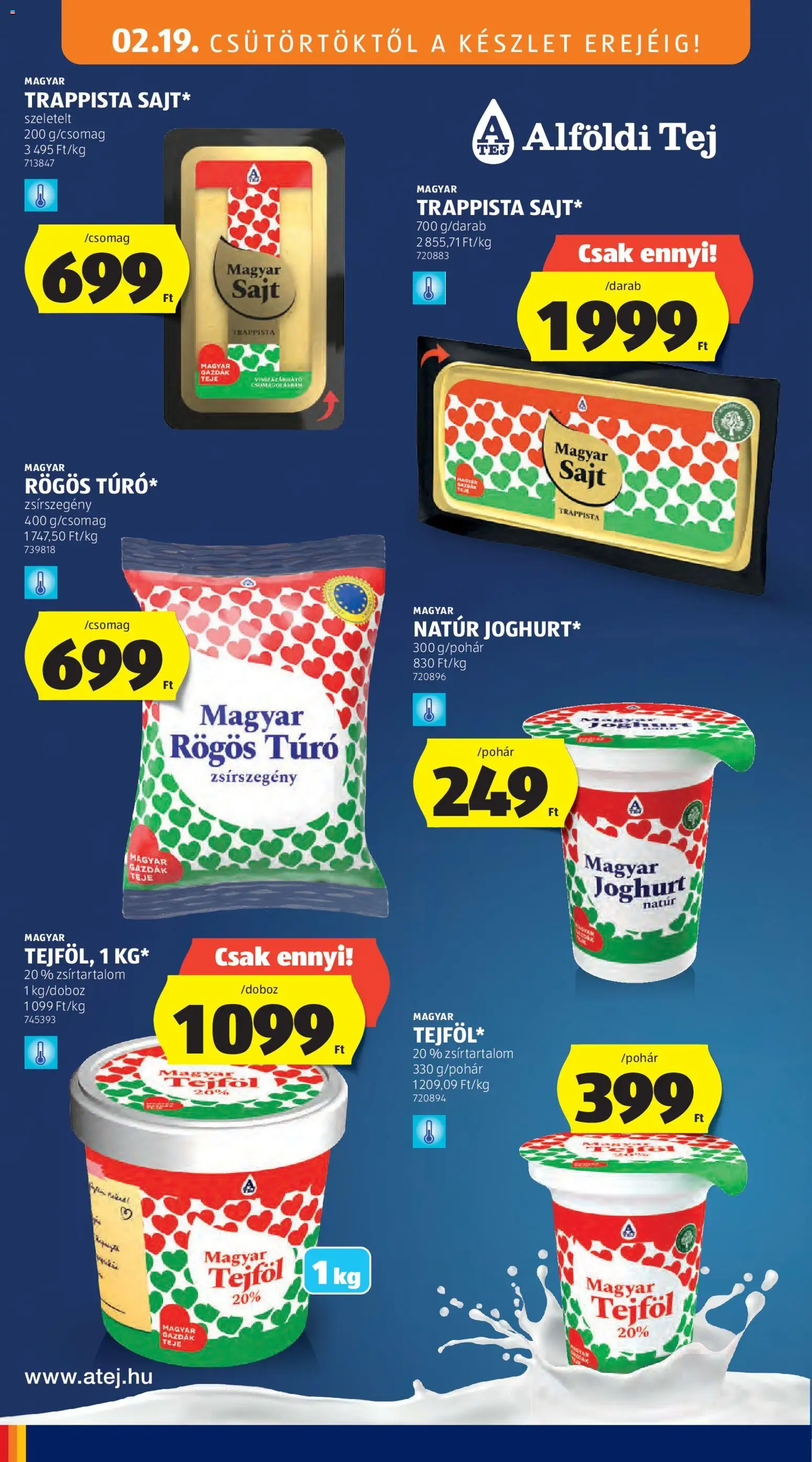 Aldi akciós ujság - amely érvényes a következő dátumtól: 19.02.2026 | Oldal: 14