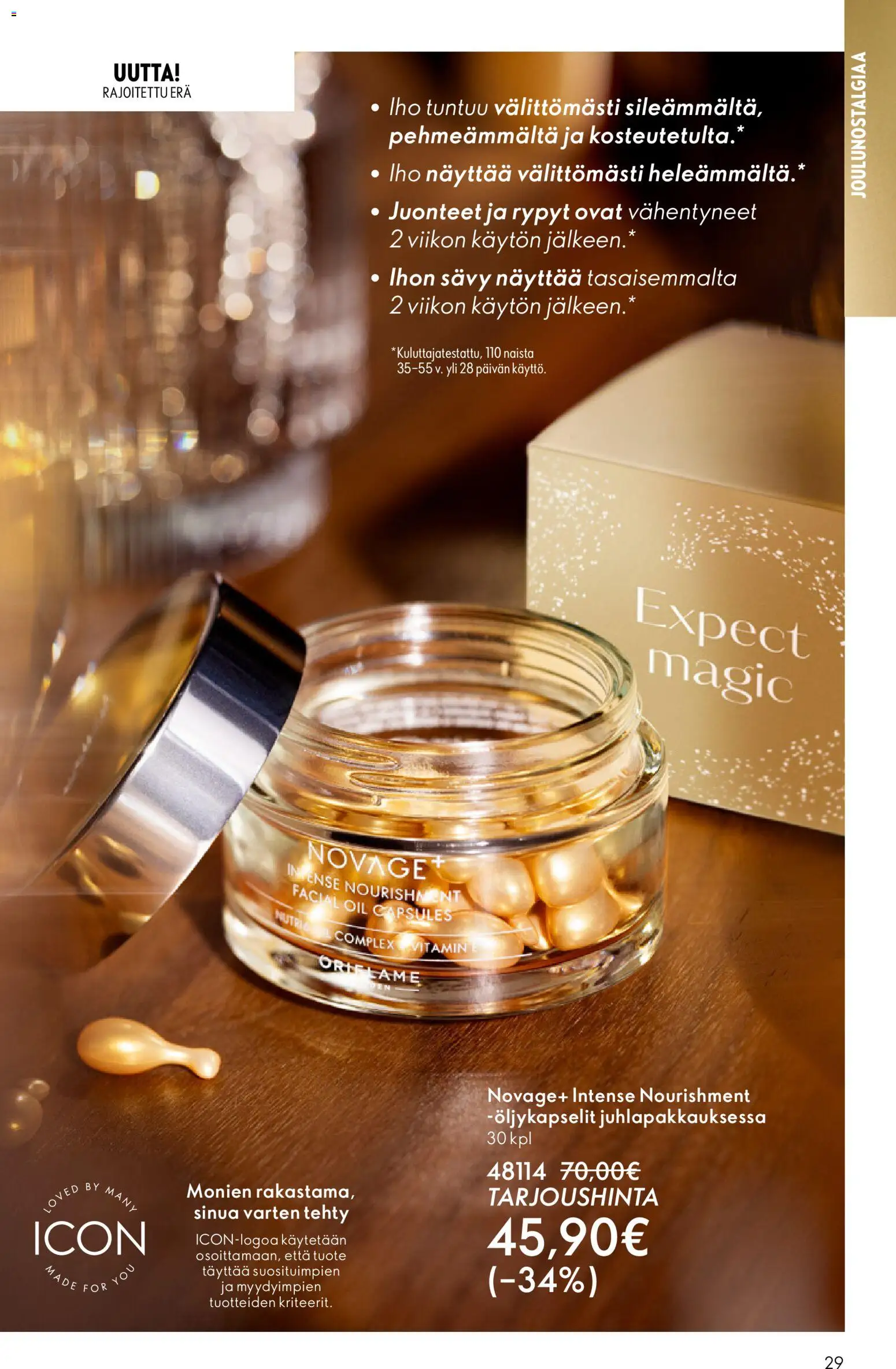 Oriflame - Black Friday – voimassa 19.11.2025 alkaen | Sivu: 29