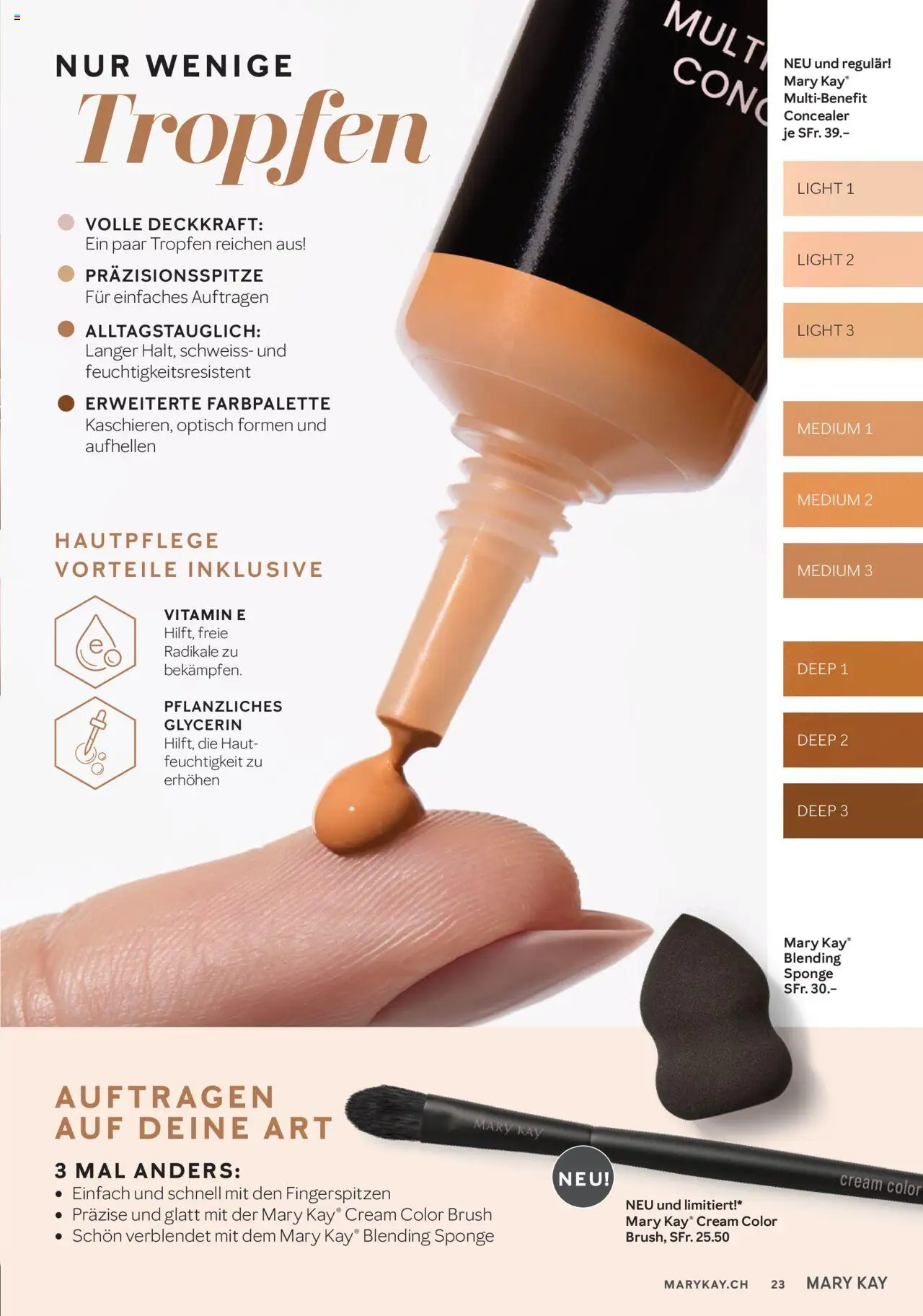 Mary Kay Aktionen – gültig ab 16.10.2025 | Seite: 23 | Produkte: Concealer