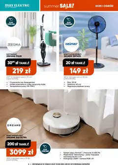 Max elektro Gazetka MAXELEKTRO Online od 25.07.2025 | Strona: 4 | Produkty: Robot, Nawigacja, Mop parowy, Robot sprzątający