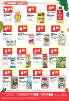 Spar Gazetka - Żyj zdrowo od 10.09.2025 | Strona: 8 | Produkty: Chrupki, Słonecznik, Paluszki, Makaron