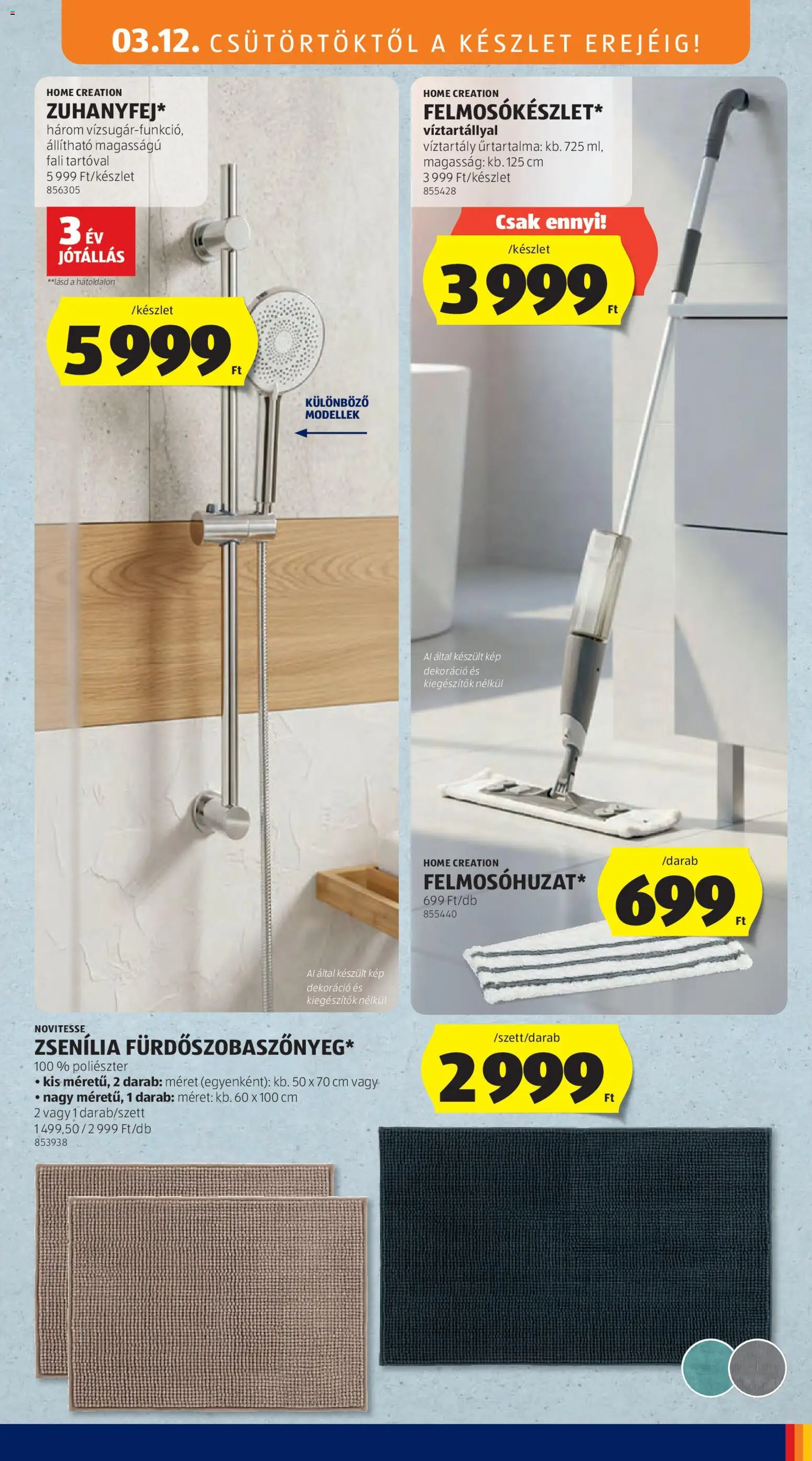 Aldi akciós ujság - amely érvényes a következő dátumtól: 12.03.2026 | Oldal: 47 | Termékek: Dekoráció