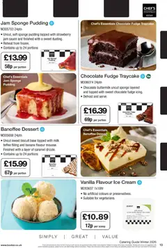 Preview of Booker Wholesale - Winter Catering News 2026 valid from 07.01.2026 | Page: 13