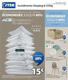 Jysk - Prévisualisation de Jysk prospectus valide à partir de 02.10.2025