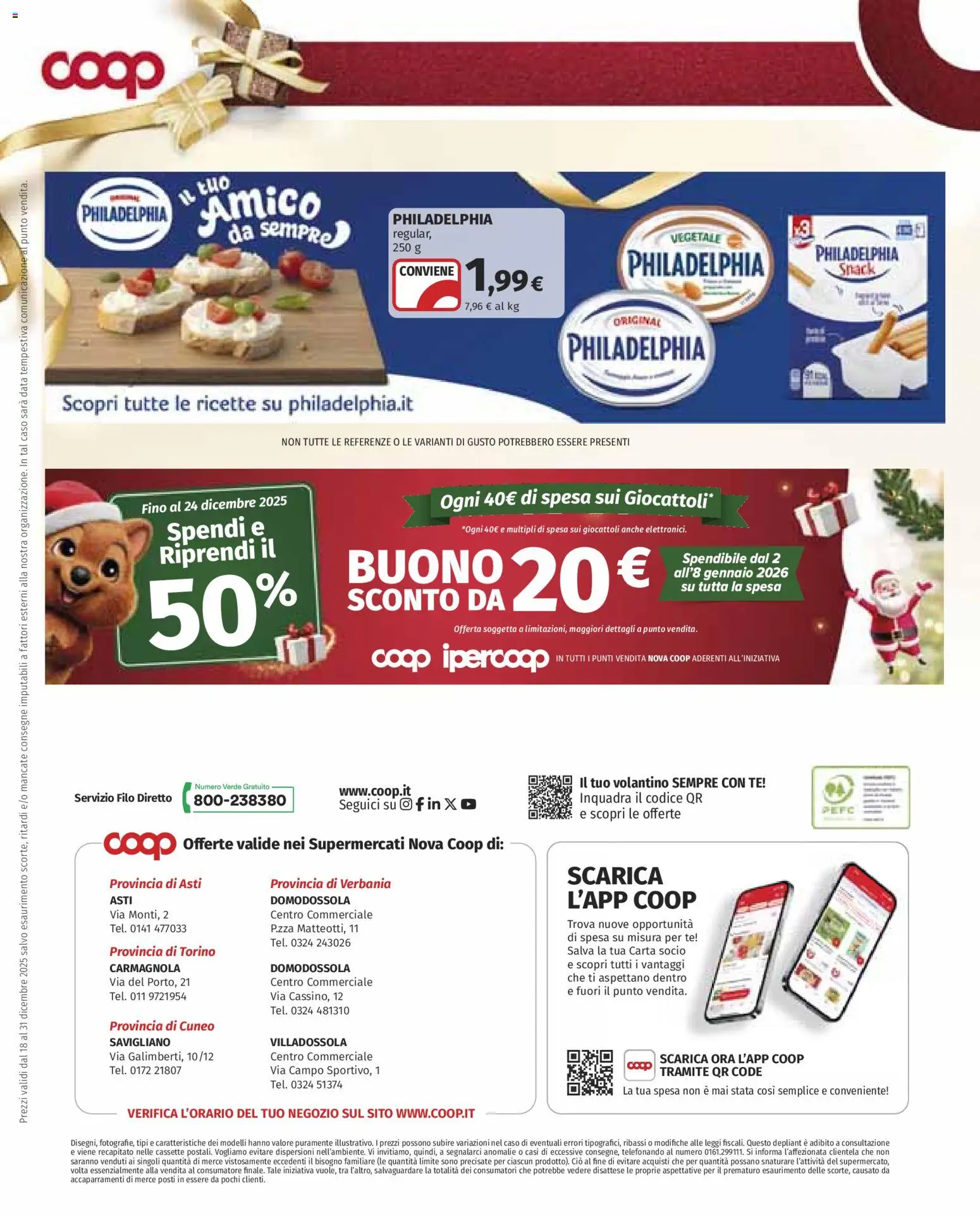 Volantino COOP del 18.12.2025 | Pagina: 18 | Prodotti: Tè, Data