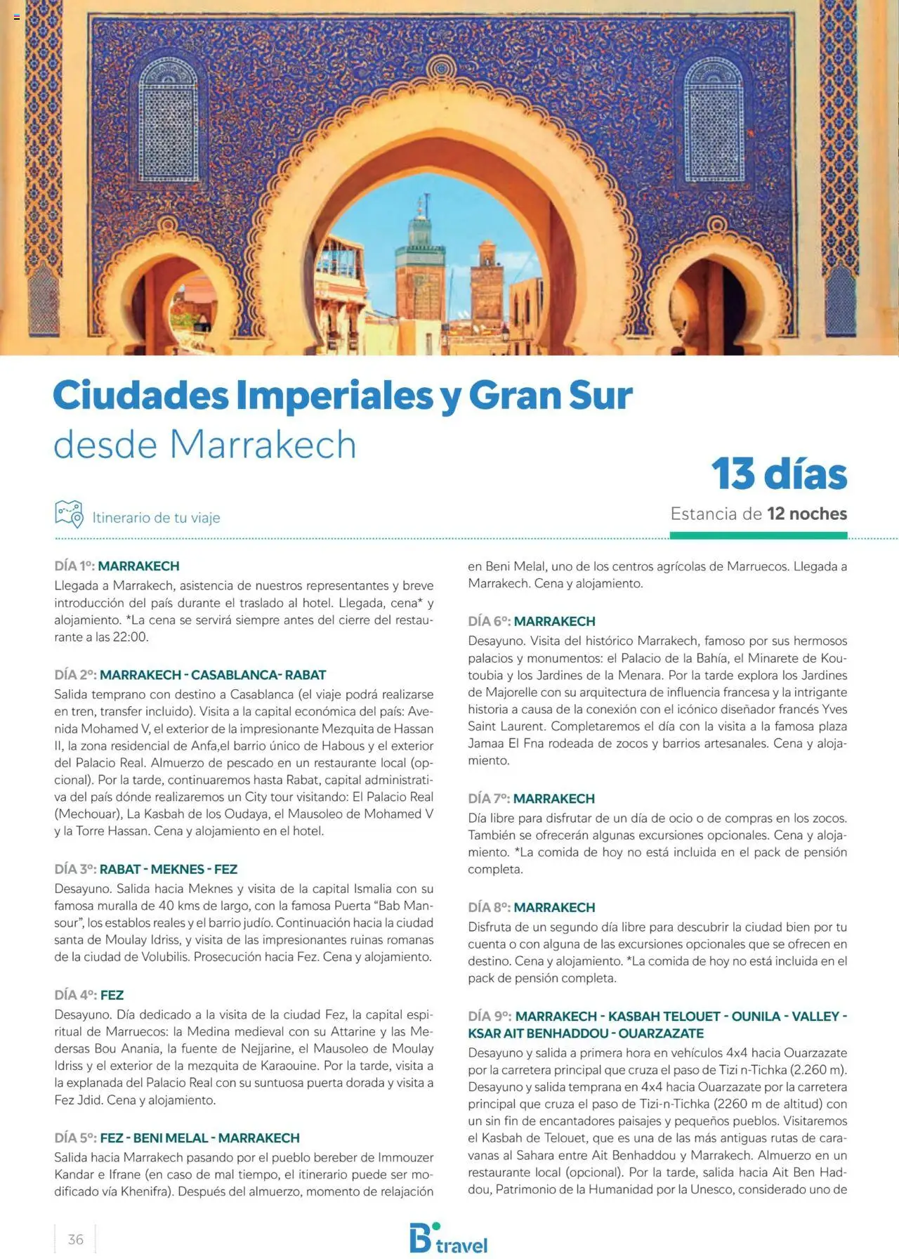 B the travel brand Marruecos │ válido desde el 10.05.2024 | Página: 36 | Productos: Pescado