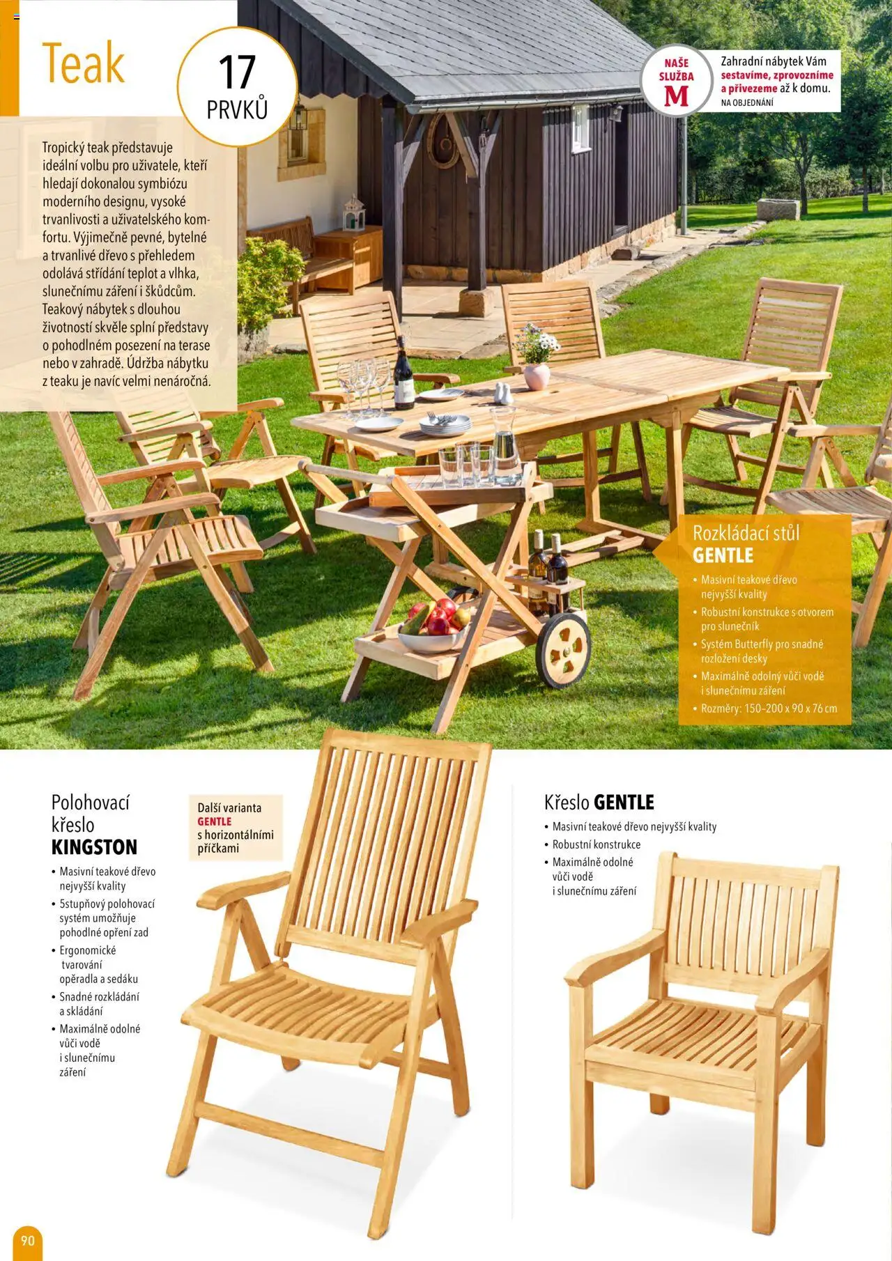 Mountfield katalog 2025 od 16.04.2025 | Strana: 90 | Produkty: Nábytek, Stůl, Zahradní nábytek, Desky