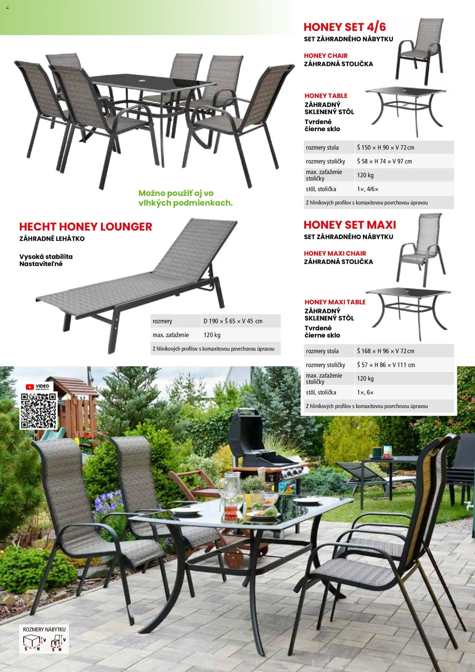 Nové Hecht akcie – leták je platný od 19.02.2026 | Strana: 123 | Produkty: Stoličky, Stôl, Lehátko, Stolička