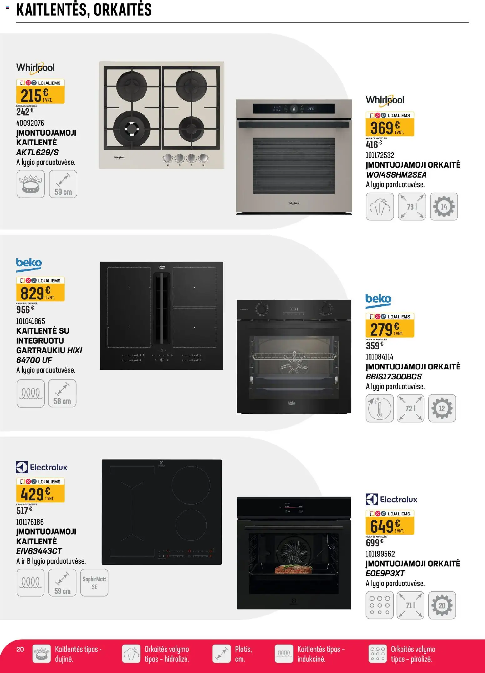 Senukai akcijos nuo 12.03.2026 | Puslapis: 20 | Prekių: Orkaitė, Kaitlentė