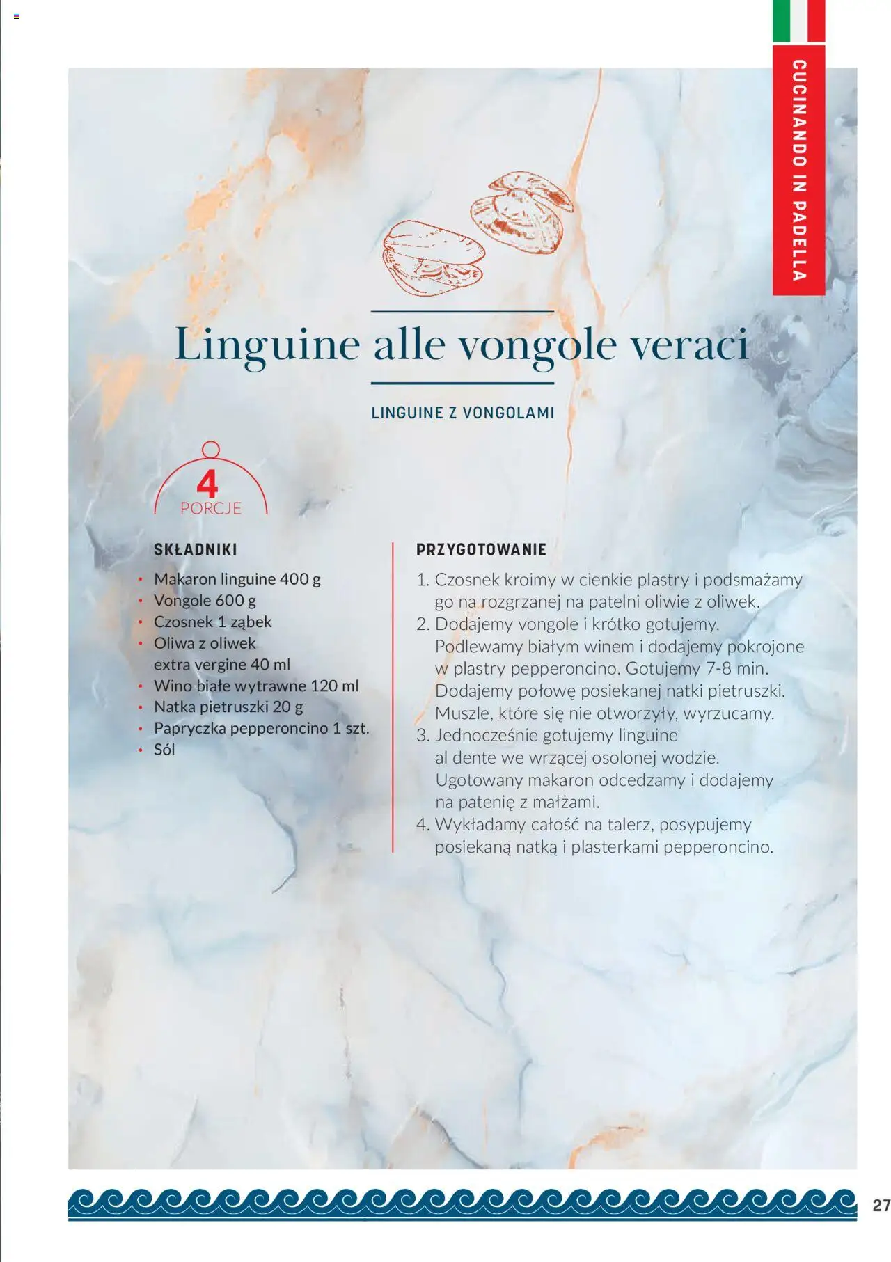 Makro Gazetka - Ryby i owoce morza od 07.02.2024 | Strona: 27 | Produkty: Czosnek, Oliwa z oliwek, Wino, Sól
