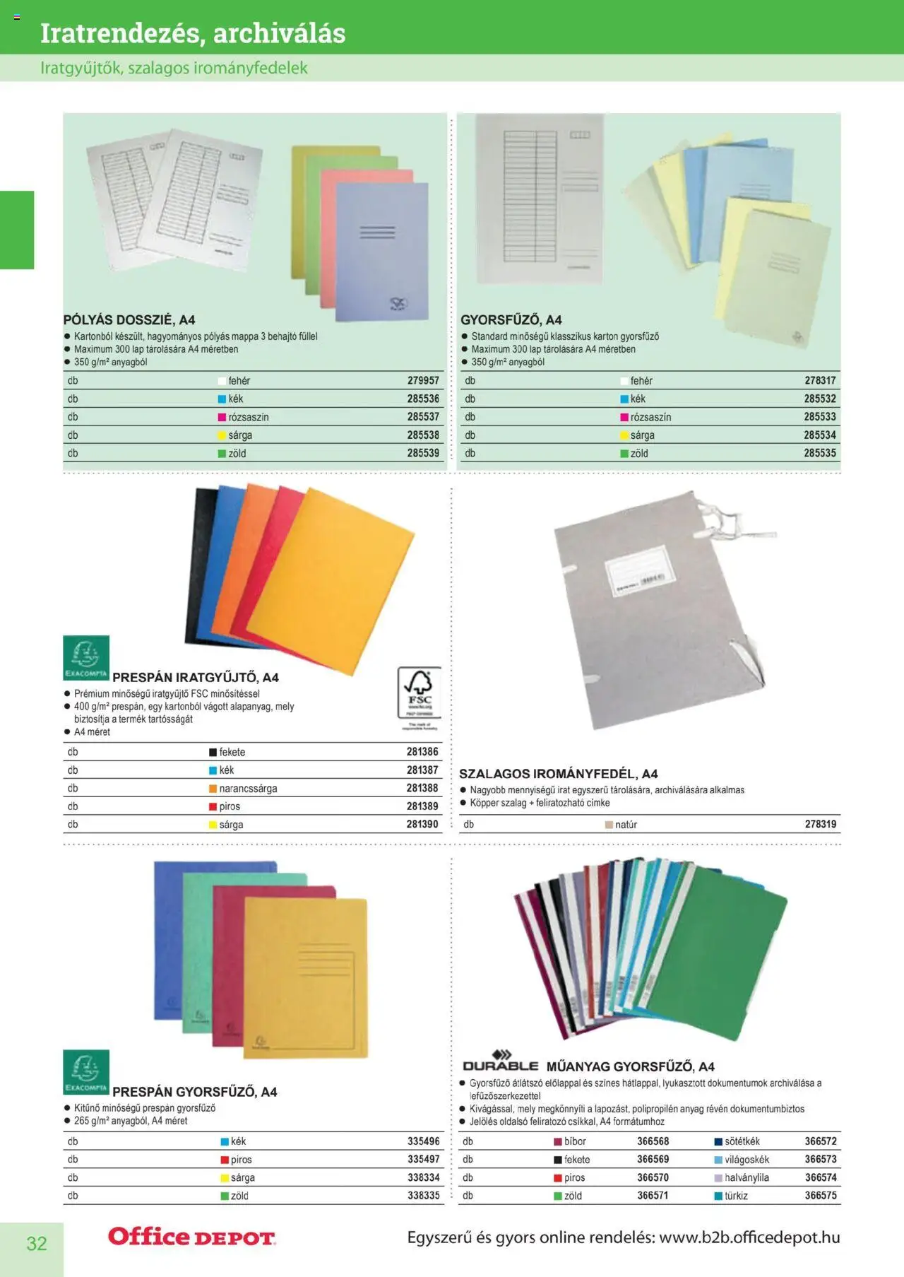Office Depot akciós ujság - amely érvényes a következő dátumtól: 10.04.2025 | Oldal: 32