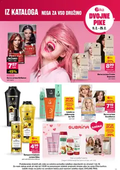 Mercator katalog akcije – veljaven od 11.02.2026 | Stran: 11 | Izdelki: Kos, Sampon, Barva za lase, Barva