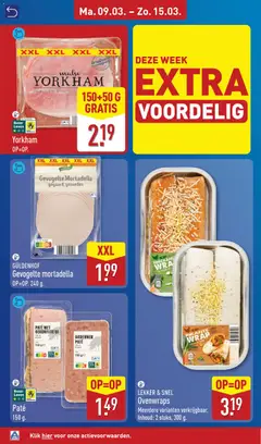 Aldi folder week 11 - Voorbeeld van een folder van Aldi, geldig van 09.03.2026 | Pagina: 8 | Producten: Ui, Tortazsele