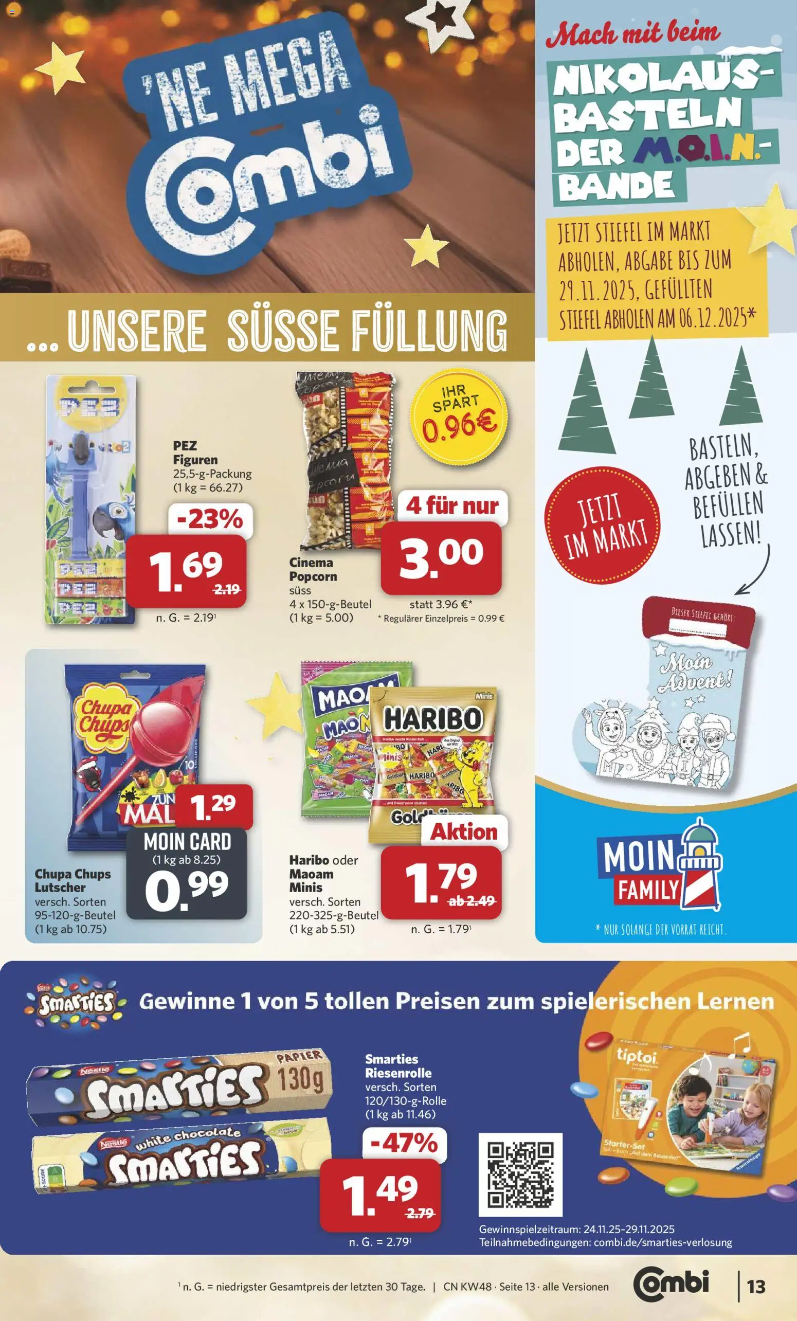 Combi - Black Friday – gültig ab 24.11.2025 | Seite: 14 | Produkte: Haribo, Smarties, Stiefel