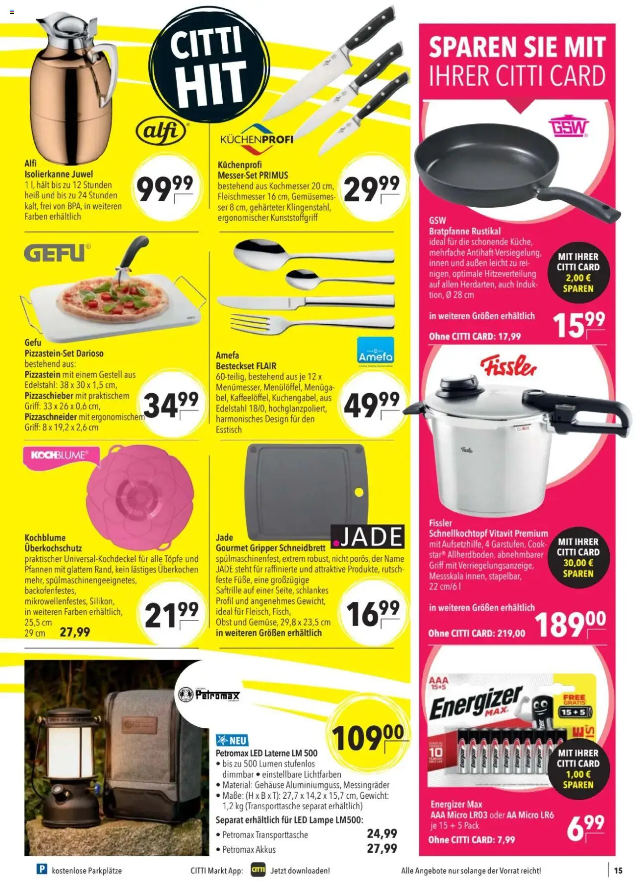 CITTI tilbudsavis – gyldig fra 16.09.2025 | Side: 17 | Produkter: Lampe