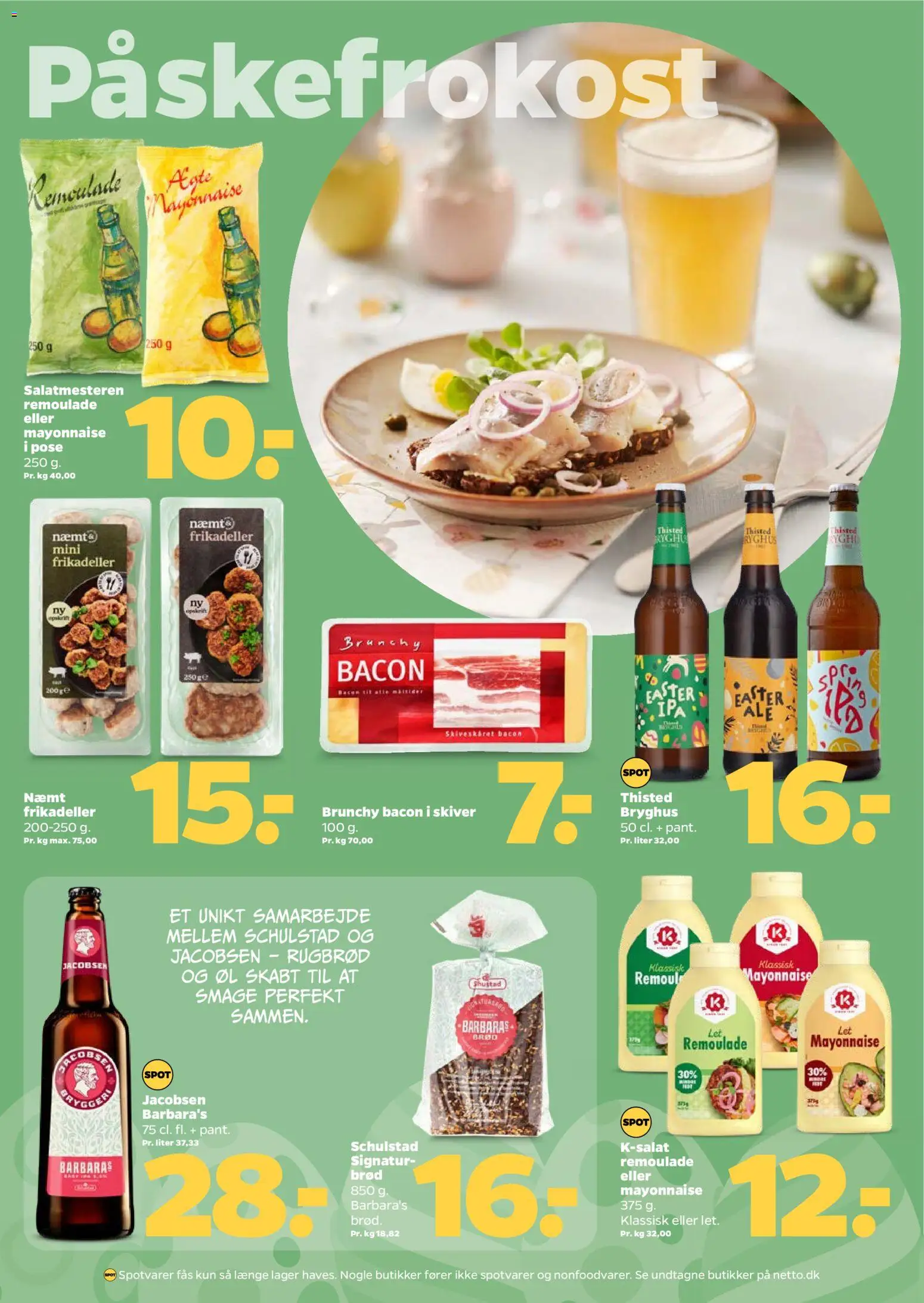 Netto tilbudsavis – gyldig fra 21.03.2026 | Side: 7 | Produkter: Øl, Remoulade, Frikadeller, Bacon