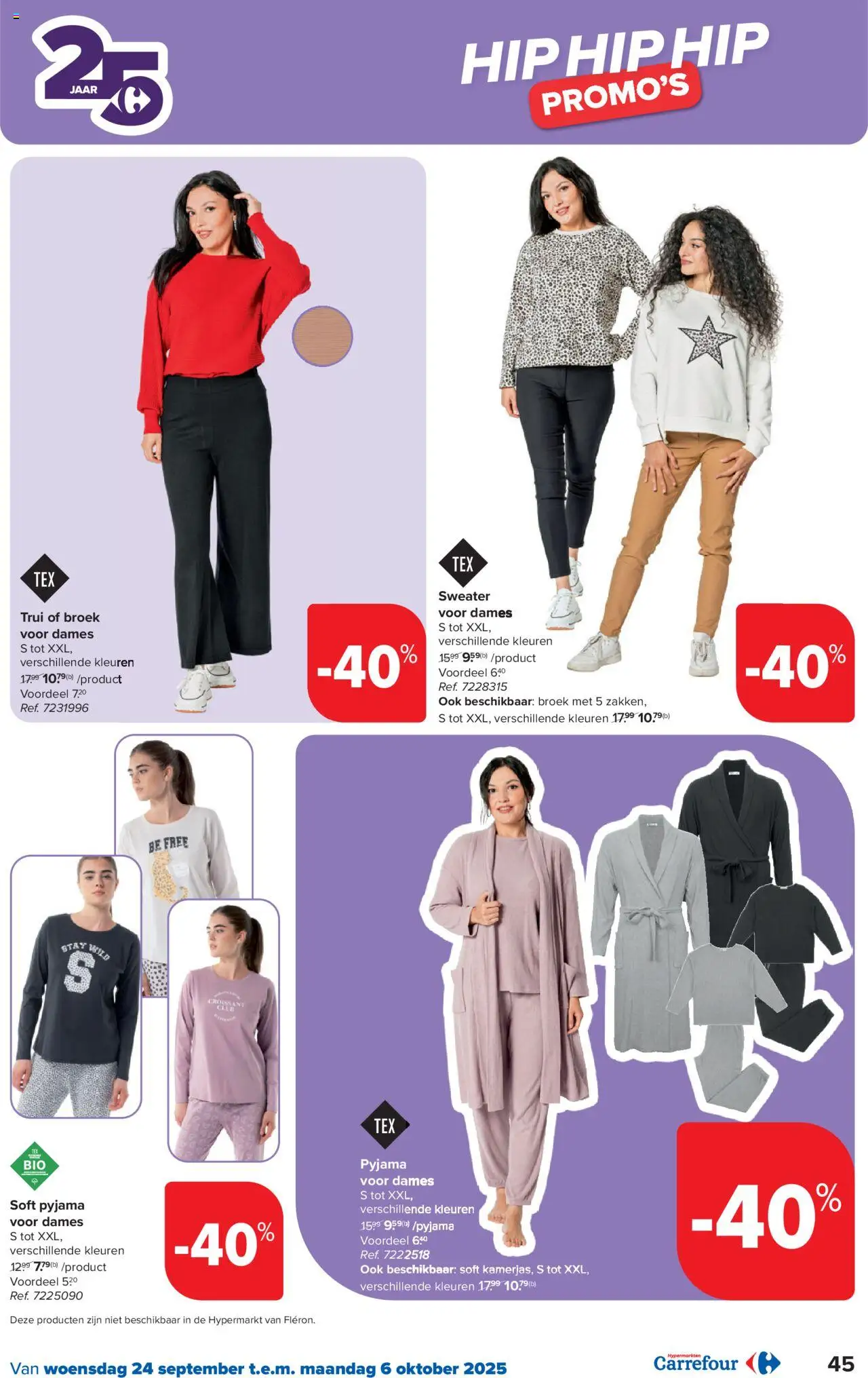 {H1} | Pagina: 45 | Producten: Sweater, Trui, Broek, Pyjama