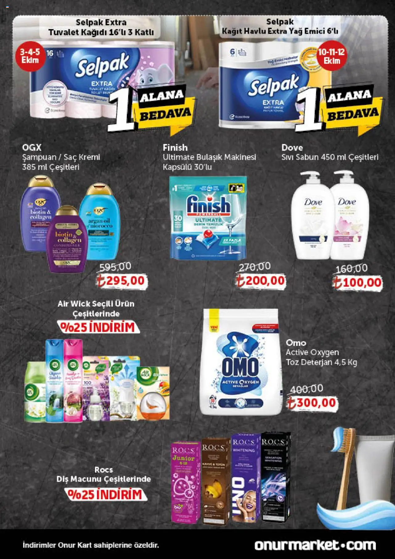 Onur Market Katalog - Gurme - 30.09.2025 tarihinden itibaren geçerlidir | Sayfa: 4 | Ürünler: Tuvalet, Sabun, Deterjan, Yağ