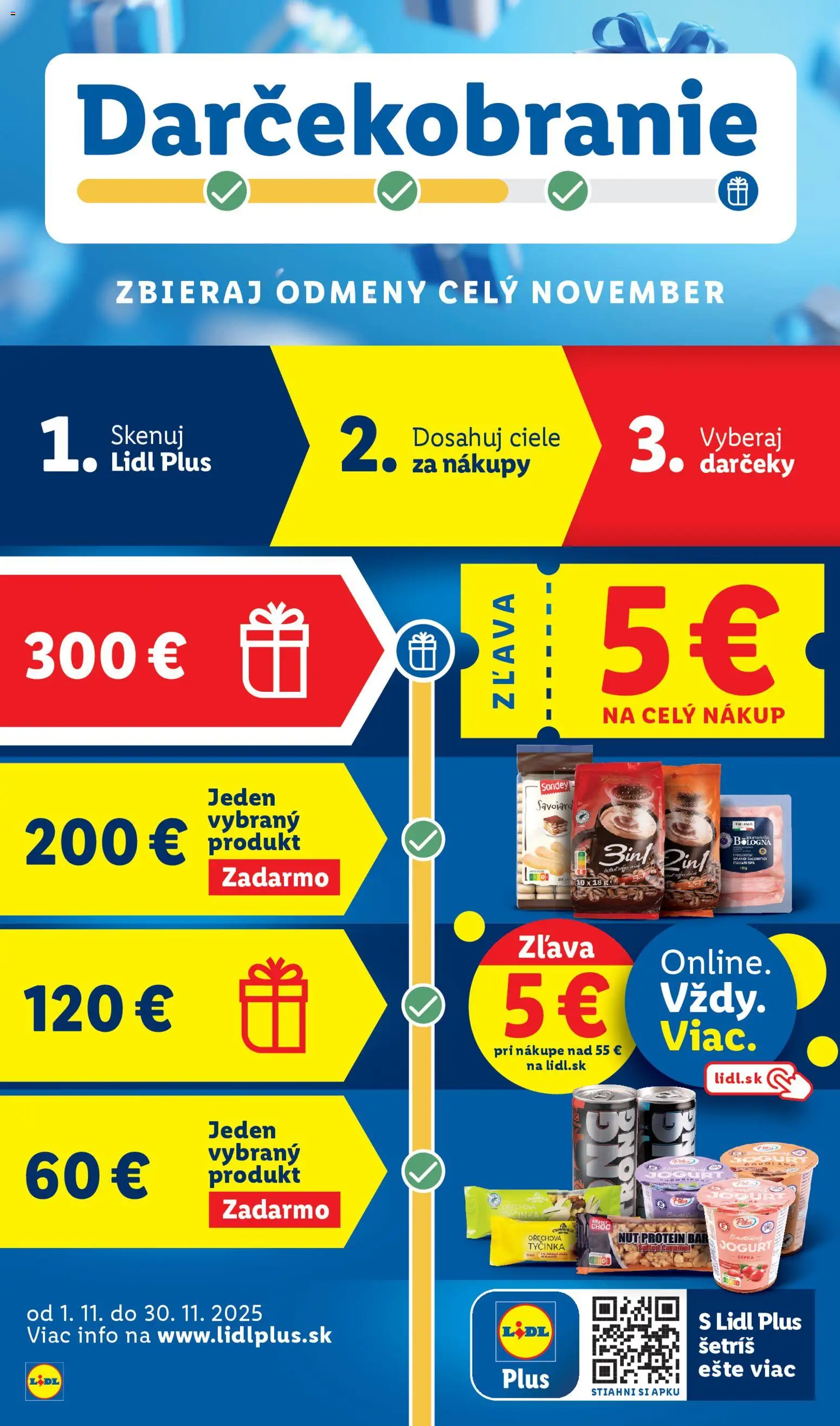 Nové Lidl akcie – leták je platný od 27.11.2025 | Strana: 45 | Produkty: Jogurt, Protein