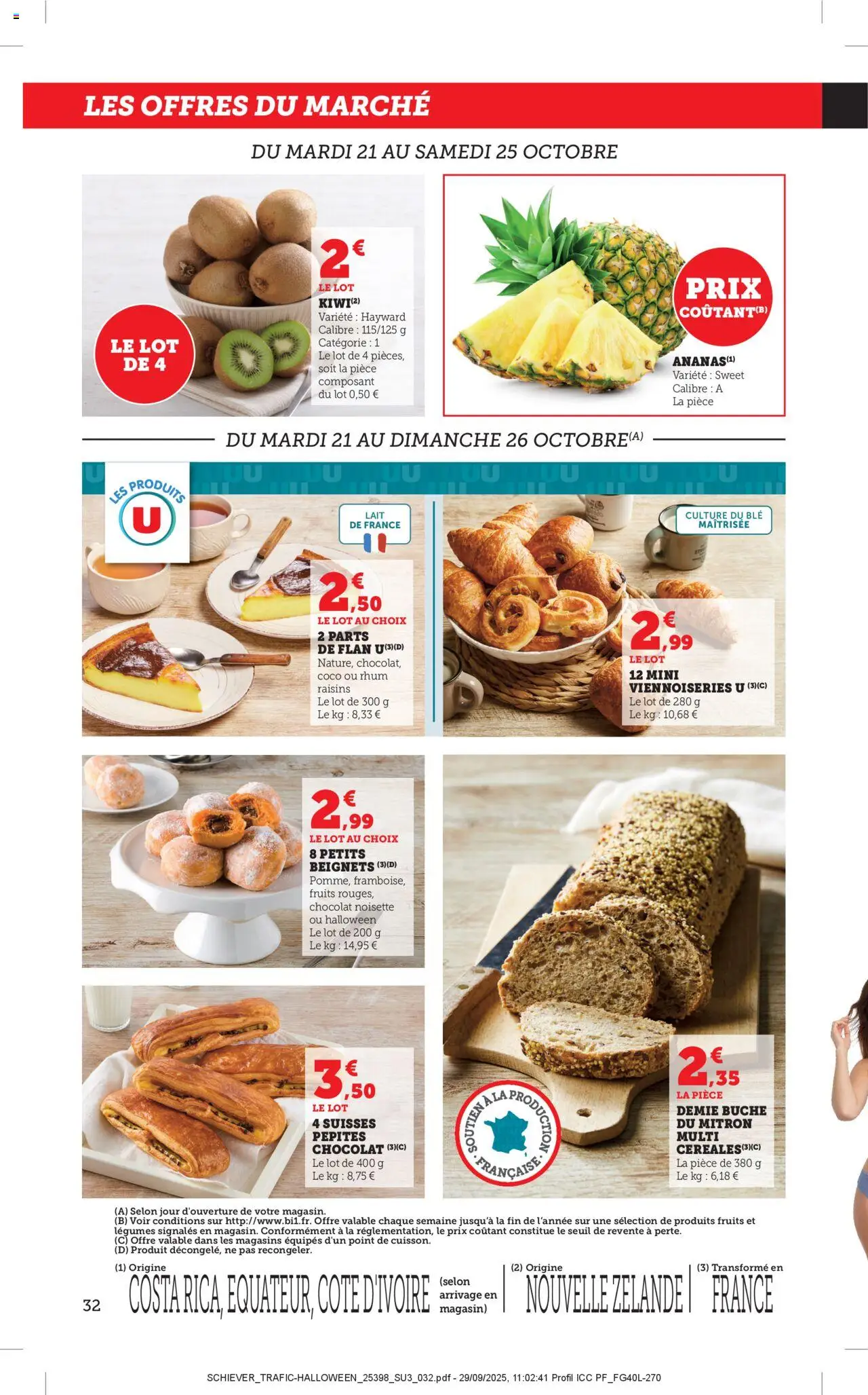 {H1} | Page: 32 | Produits: Noisette, Viennoiseries, Lait, Chocolat